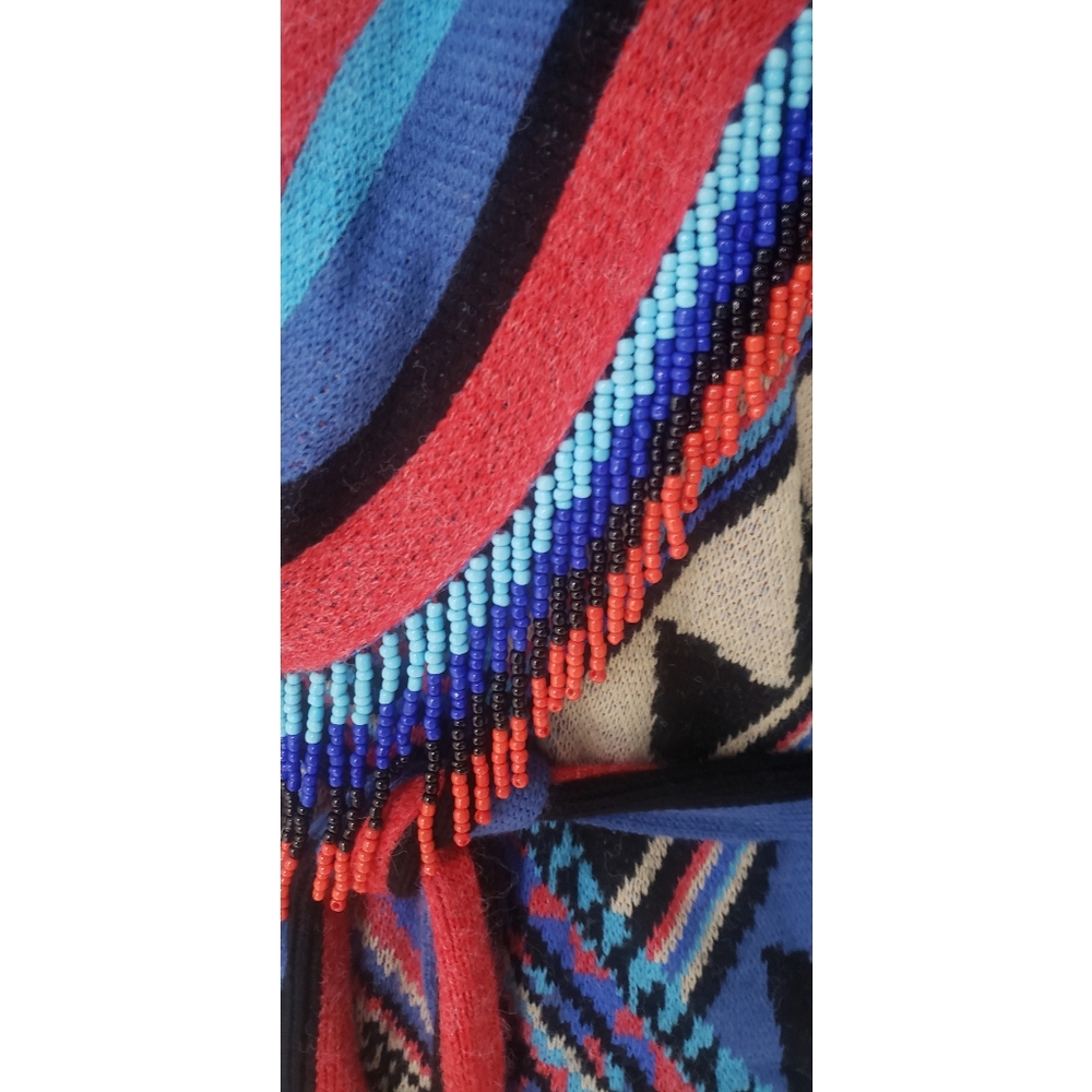 46. Farm Rio Julie Stripes Embroidered Cardigan - Picture 11 of 16